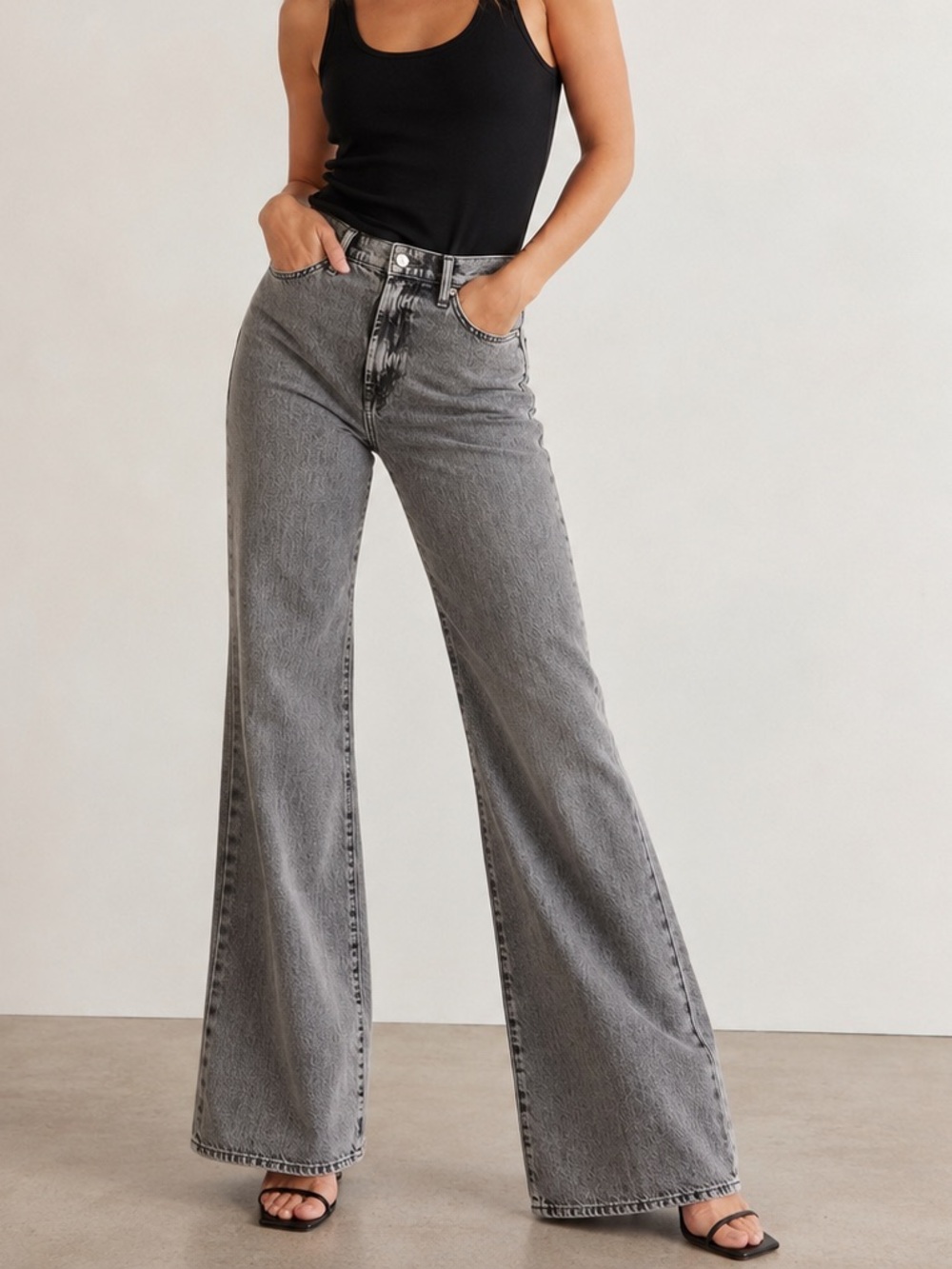 NWT 7 For All Mankind Fern Grey Easy Bootcut Jean Size 25 - Picture 1 of 9